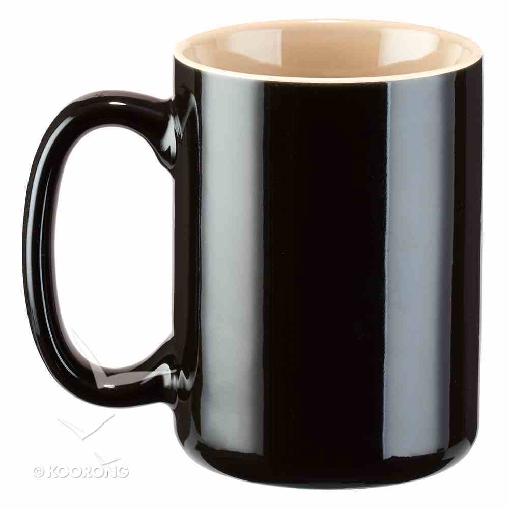Ceramic Mug: Commit to the Lord... Dark Brown/Gold (Prov 16:3) Homeware