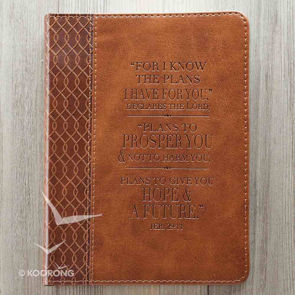 Journal: For I Know the Plans I Have For You, Brown, Handy-Sized Imitation Leather