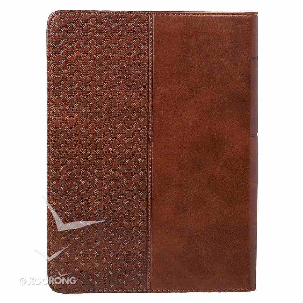 Journal: Be Strong & Courageous , Tan, Handy-Sized (Josh 1:9) Imitation Leather