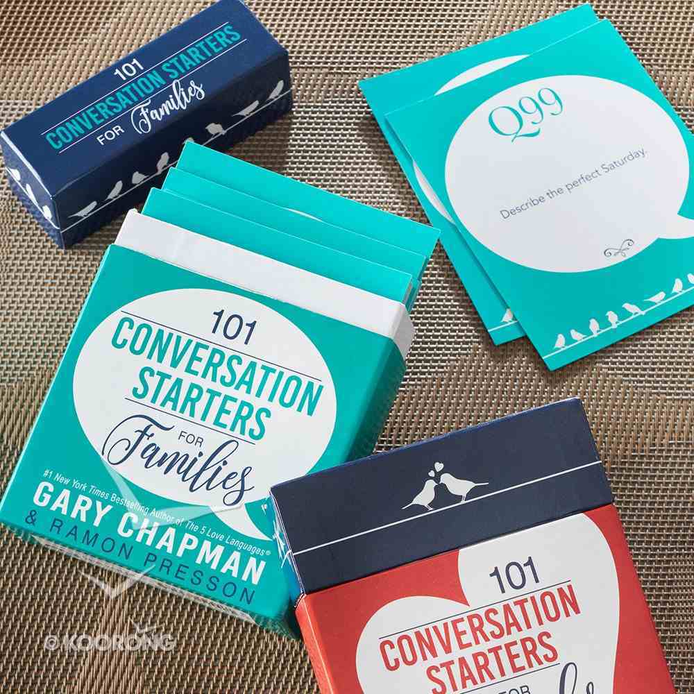 Conversation Starters: 101 Conversation Starters For Families Box