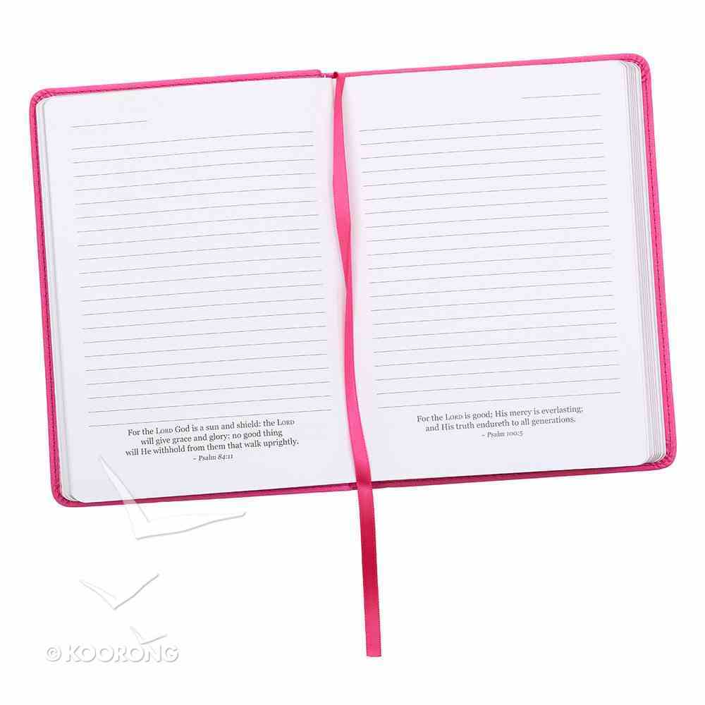 Journal: Serenity Prayer, Bright Pink, Handy-Sized Imitation Leather