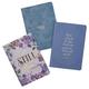 Notebook : Be Still (Ps 46:10) Purple Floral (Set of 3) (Be Still And Know Collection) Paperback - Thumbnail 1