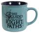 Ceramic Mug: Travel Range, He Guides Me Along Right Paths (Light Blue) Homeware - Thumbnail 0