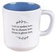 Ceramic Mug : Love Joy Grace, Navy Interior (355ml) (Love Joy Grace Collection) Homeware - Thumbnail 0