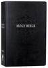 NIV Holy Bible Soft Touch Edition Black (Black Letter Edition) Premium Imitation Leather - Thumbnail 0
