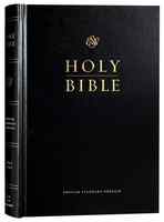ESV Pew and Worship Bible Large Print Black (Black Letter Edition) Hardback - Thumbnail 0