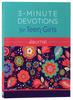 3-Minute Devotions For Teen Girls Journal (3 Minute Devotions Series) Spiral - Thumbnail 0