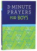 3-Minute Prayers For Boys Paperback - Thumbnail 0