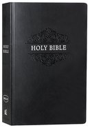 NKJV Holy Bible Soft Touch Edition Black (Black Letter Edition) Premium Imitation Leather