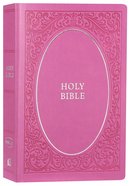 NKJV Holy Bible Soft Touch Edition Pink (Black Letter Edition) Premium Imitation Leather