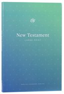 ESV Outreach New Testament Blue Large Print (Black Letter Edition) Paperback