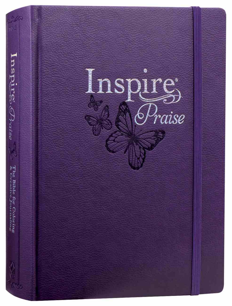 NLT Inspire Praise Bible Large Print (Black Letter Edition) | Koorong