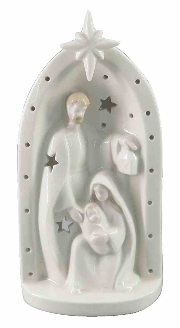 Porcelain White Holy Family Decor Homeware