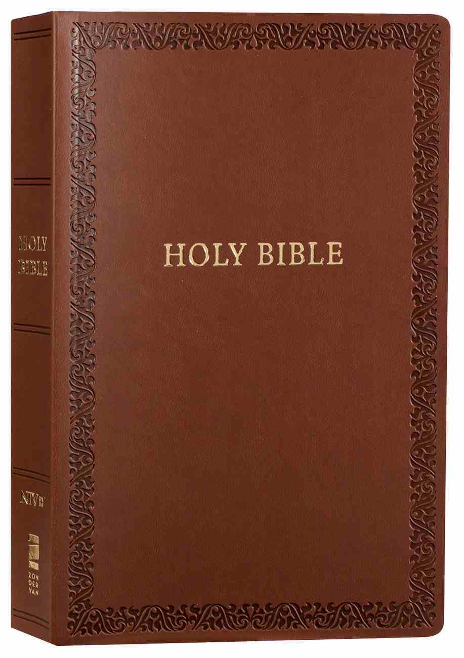 Niv Holy Bible Soft Touch Edition Brown Black Letter Edition By Zondervan Publishing Koorong