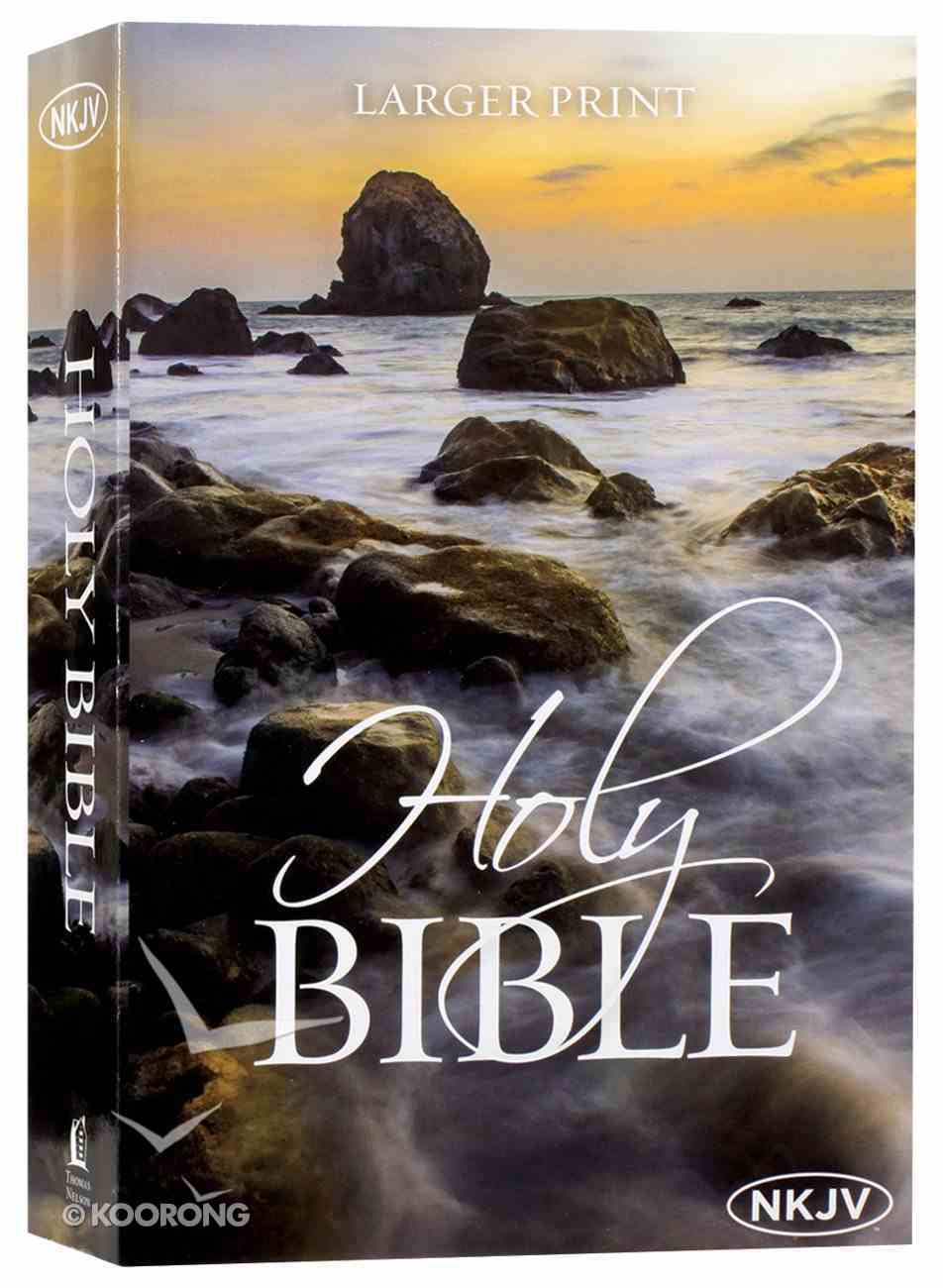 NKJV Outreach Bible Larger Print Paperback