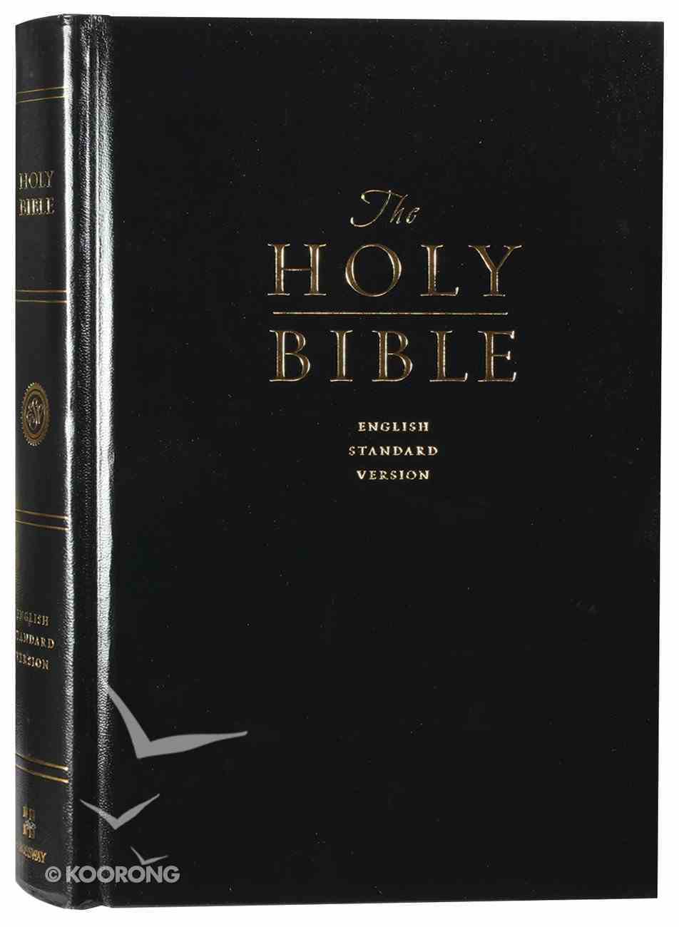 ESV Premium Pew and Worship Bible Black (Black Letter Edition) Hardback