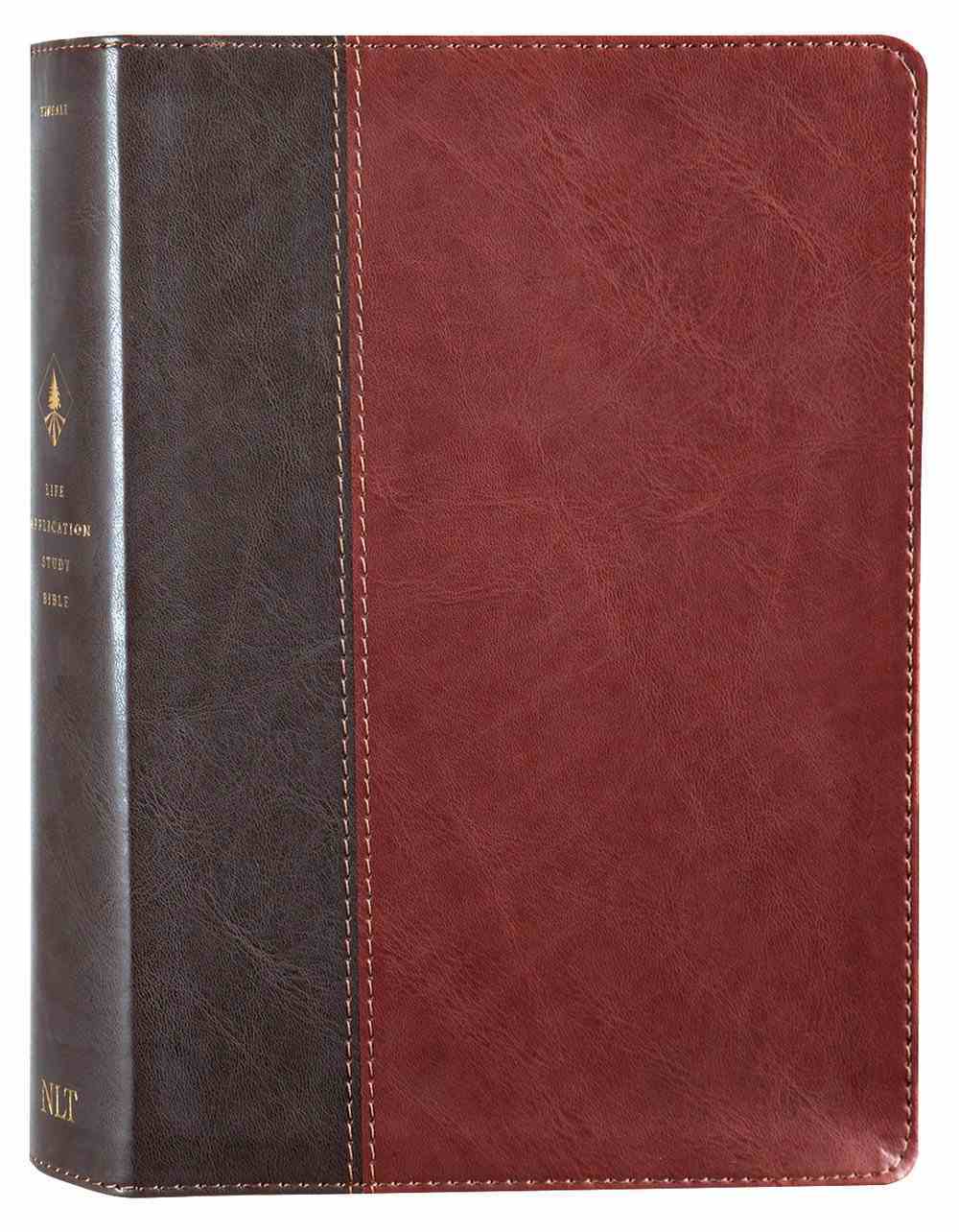 NLT Life Application Study Bible 3rd Edition Brown/Tan (Black Letter Edition) Imitation Leather