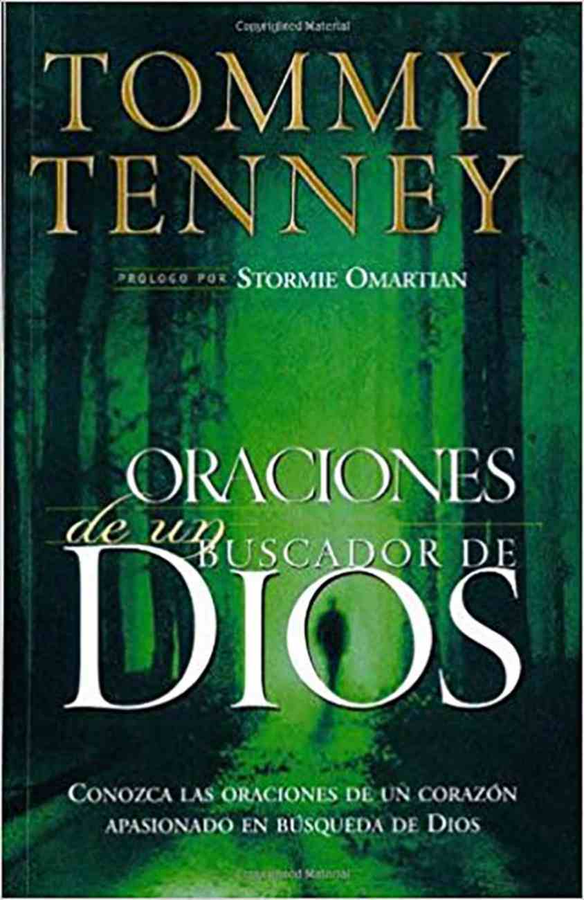Oraciones De Un Buscador De Dios Prayers Of A God Chaser By Tommy