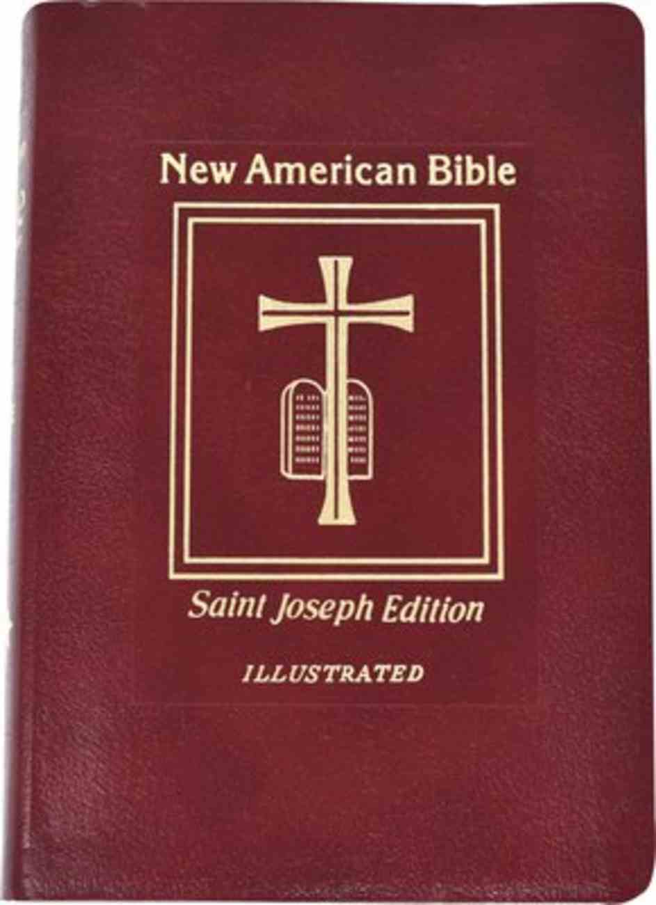 Nab St. Joseph New American Bible, the Giant Print Red Koorong