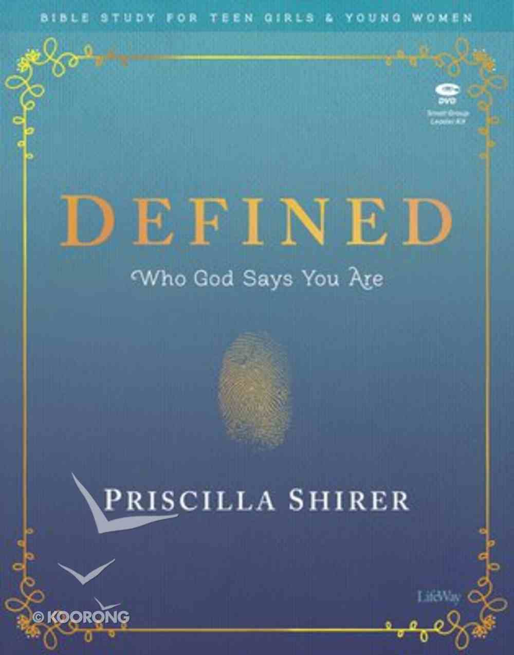 Defined: (Leader Kit For Teen Girls & Young Women Bible Study) Pack