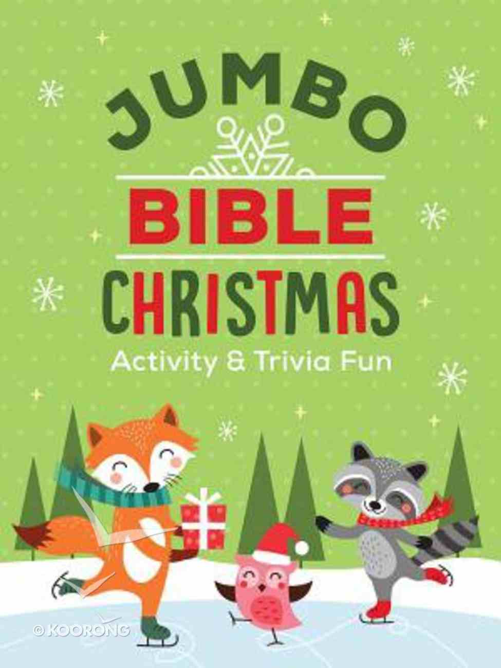 Jumbo Bible Christmas Activity & Trivia Fun Paperback