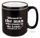 Ceramic Mug: Blessed Dad, Black/White (Jeremiah 17:7) Homeware - Thumbnail 1
