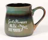 Ceramic Reactive Mug: God's Promises Are New Every Morning Homeware - Thumbnail 0