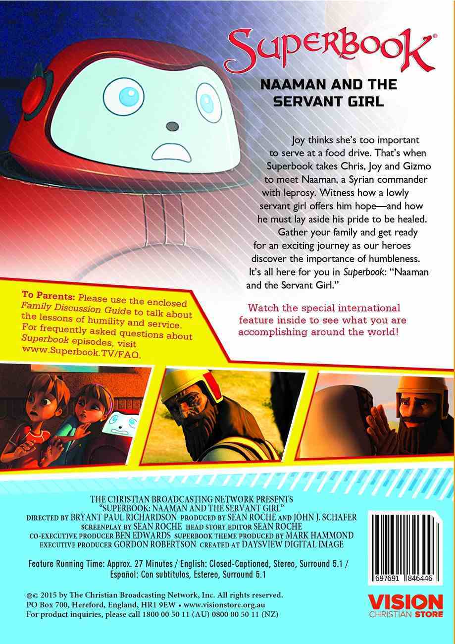 Naaman and the Servant Girl (#05 in Superbook Dvd Series Season 3) DVD