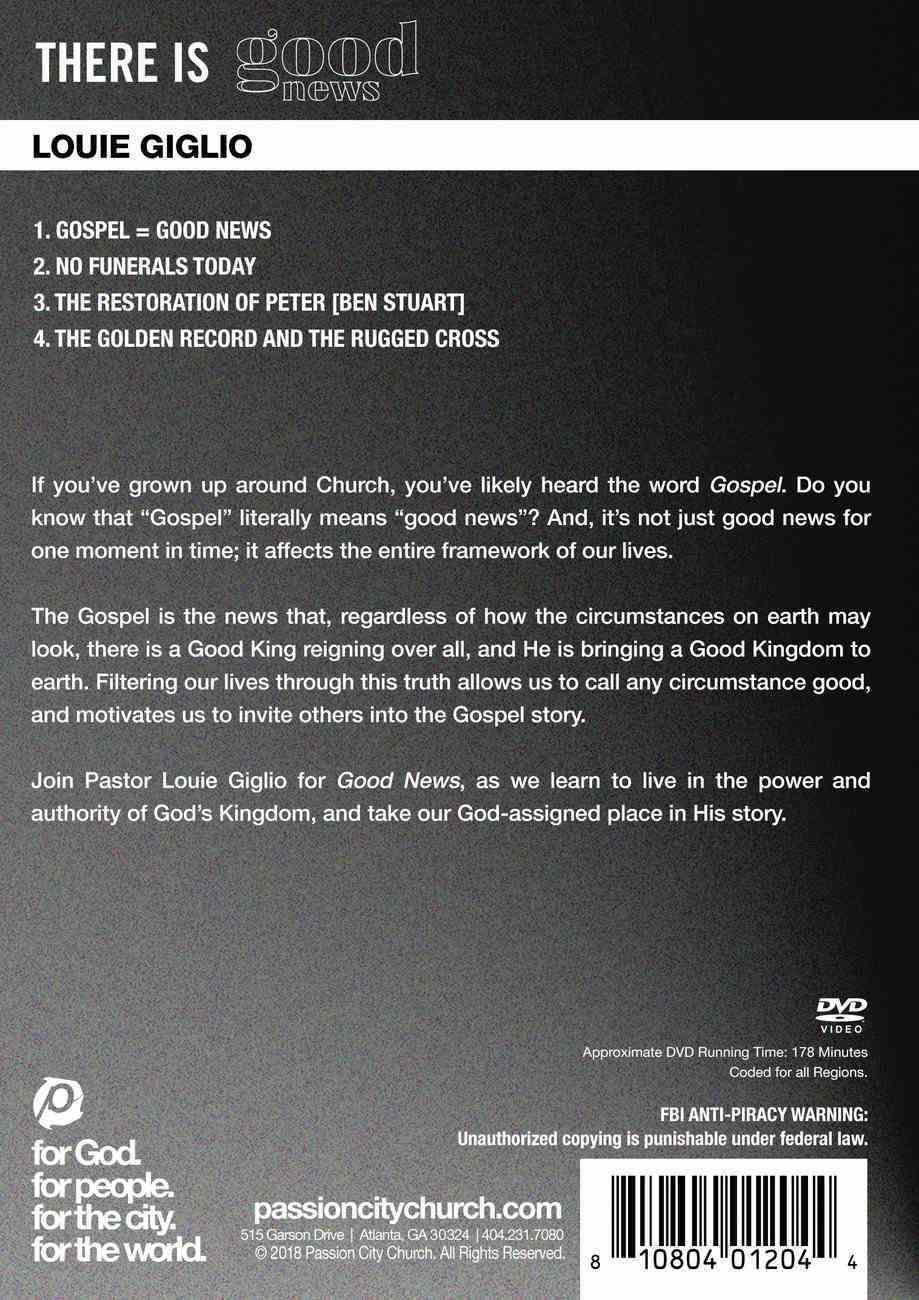 There Is Good News By Louie Giglio Koorong