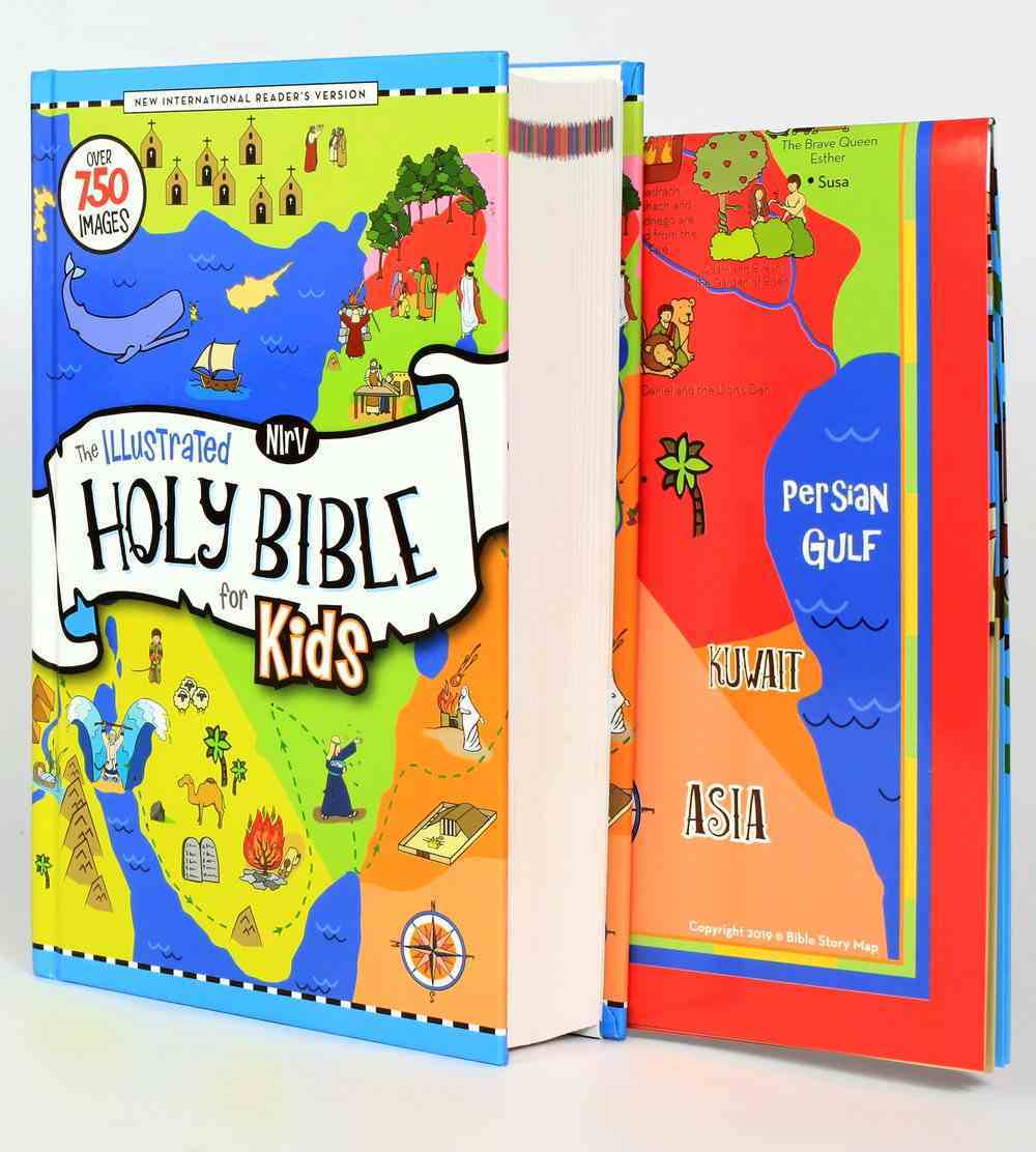 NIRV Illustrated Holy Bible For Kids Full Color by Zondervan Publishing ...