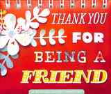 Daybrighteners: Thank You For Being a Friend (Padded Cover) Spiral - Thumbnail 0
