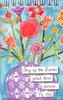 Notepad: Floral Blessings: Sing of the Lord's Love (Psalm 89:1) Spiral - Thumbnail 0