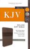 KJV Deluxe Gift Bible Gray (Red Letter Edition) Premium Imitation Leather - Thumbnail 0
