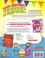 Happy Birthday, Jesus (Ages 2-4, Reproducible) (Coloring Book) (Warner Press Colouring & Activity Books Series) Paperback - Thumbnail 1