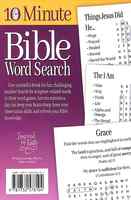 10 Minute Bible Word Search Paperback - Thumbnail 1