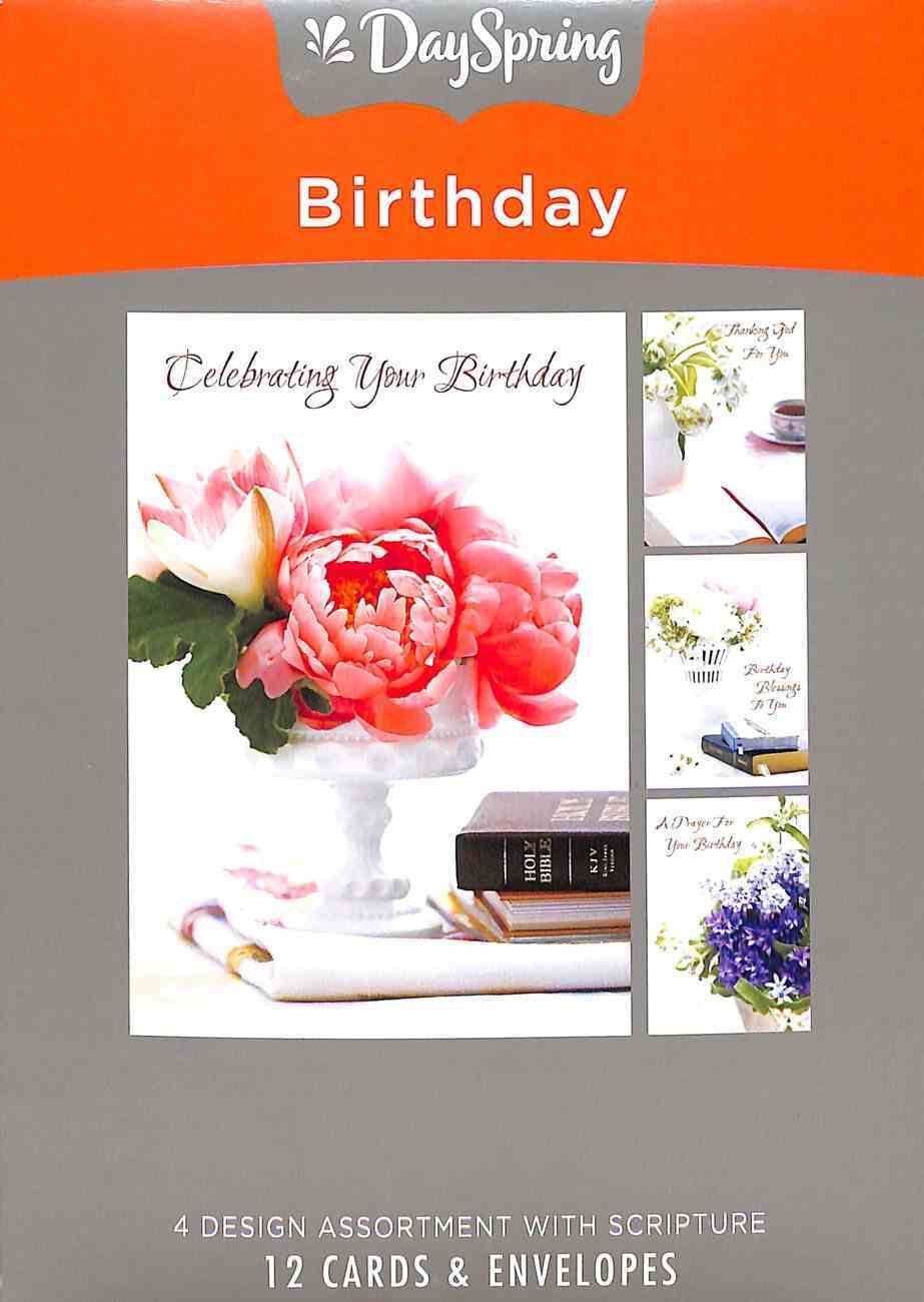 Boxed Cards Birthday: Lustrous Box