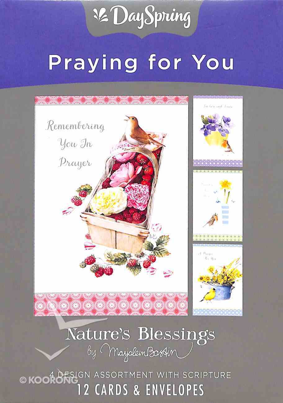 Boxed Cards Praying For You: Marjolein Bastin Box