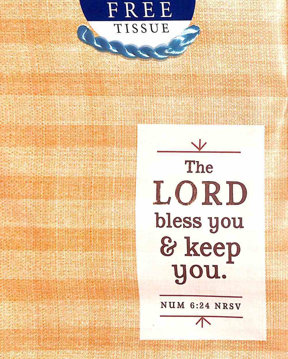 Gift Bag Small: Lord Bless You (Incl Two Sheets Tissue Paper & Gift Tag) Stationery
