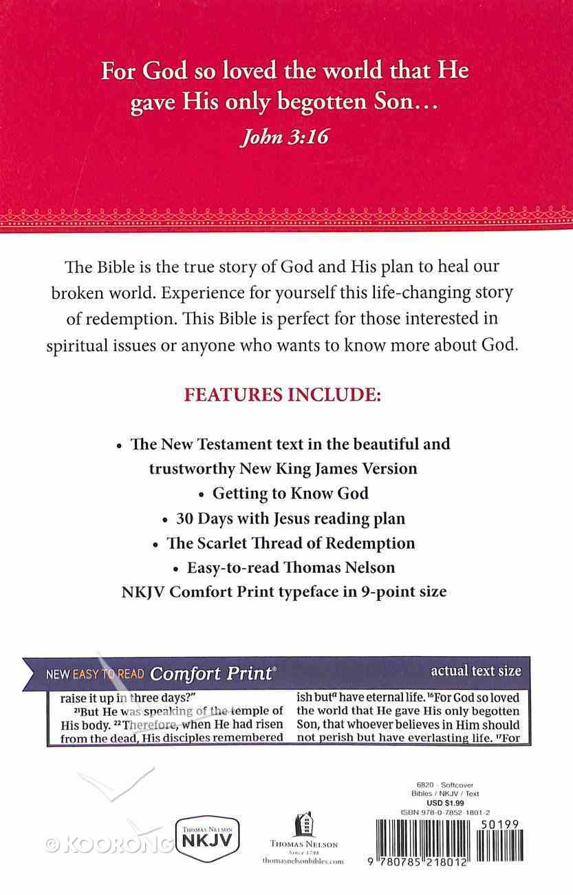 NKJV Holy Bible New Testament Paperback
