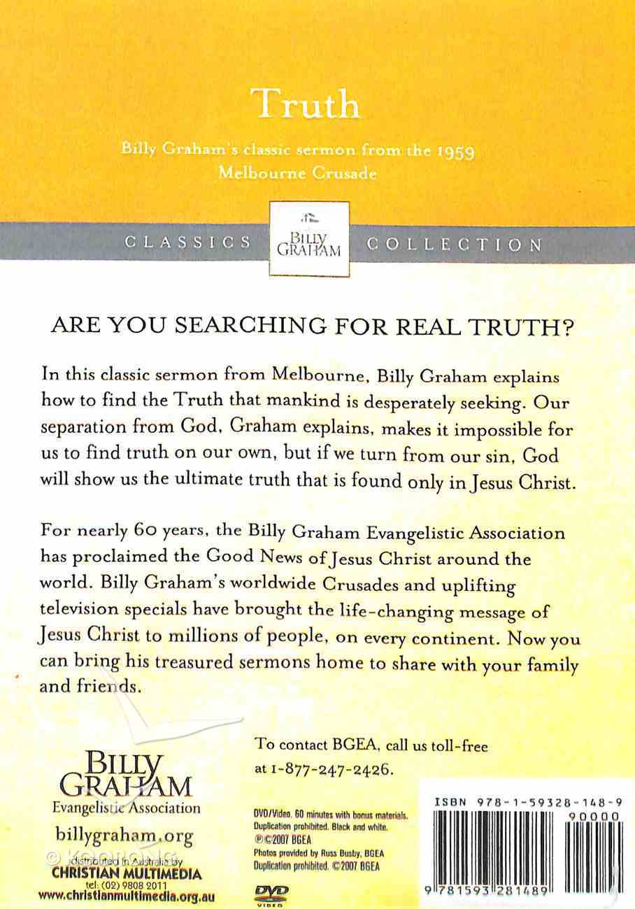 Classic Crusade Message: Truth DVD