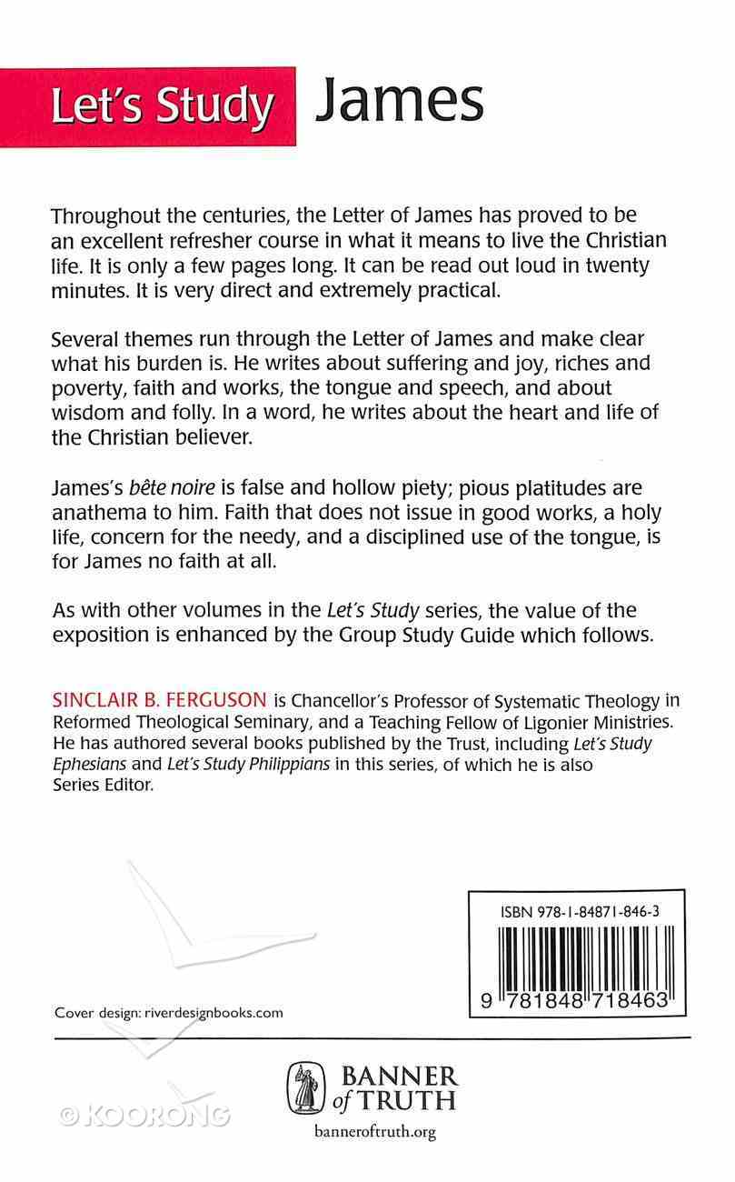 James (Let's Study (Banner Of Truth) Series) Paperback
