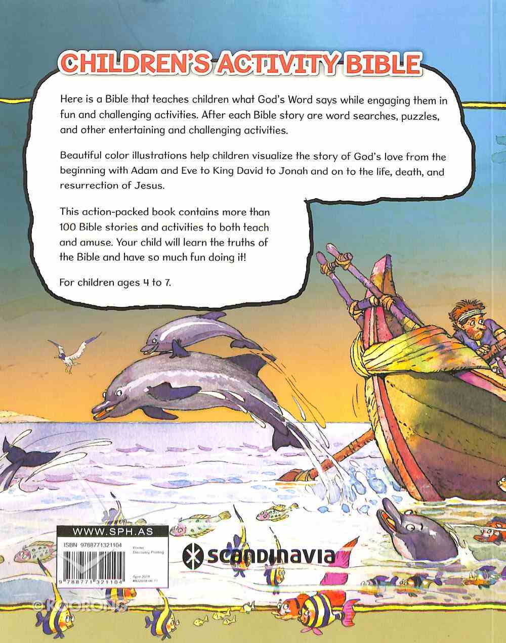 Children's Activity Bible (Ages 4-7) Paperback