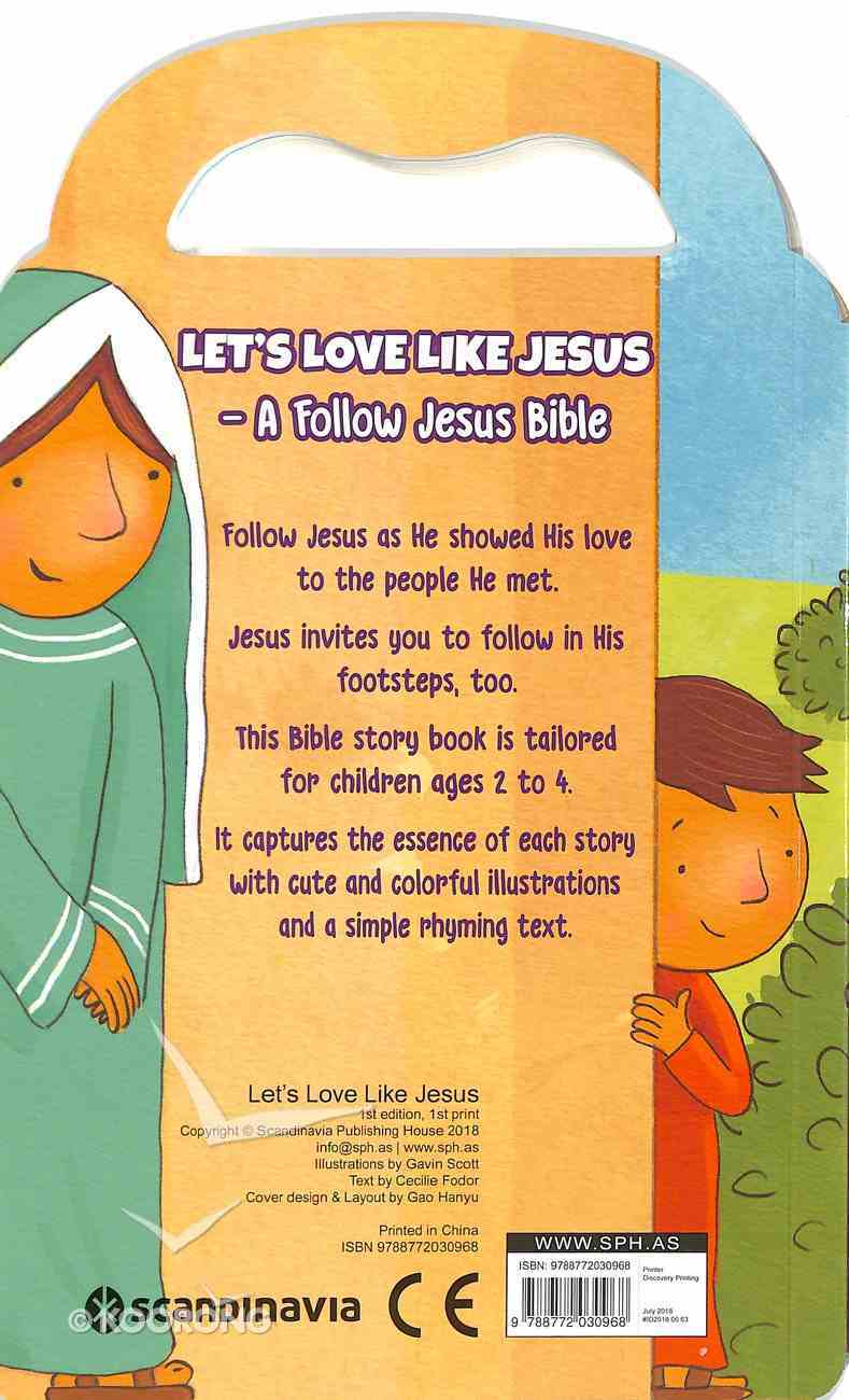 Let's Love Like Jesus Board Book