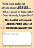 Why I Need Jesus as My Saviour: Jesus Saves (Pack Of 50) Pack - Thumbnail 1