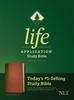 NLT Life Application Study Bible 3rd Edition Brown/Tan (Black Letter Edition) Imitation Leather - Thumbnail 1