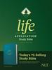 NLT Life Application Study Bible 3rd Edition Teal Blue (Black Letter Edition) Imitation Leather - Thumbnail 1