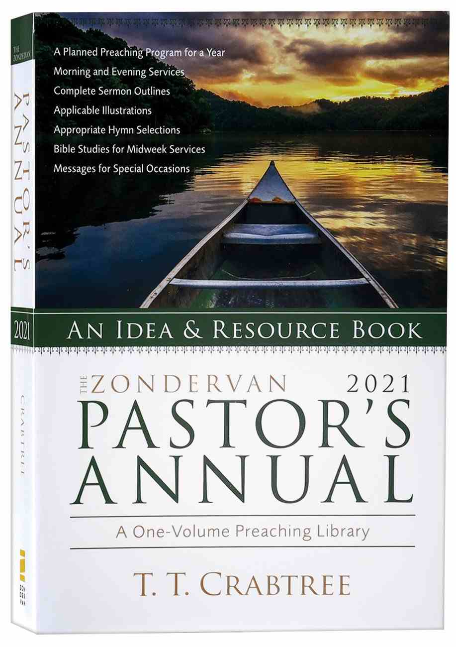 The Zondervan 2021 Pastor S Annual By T T Crabtree Koorong