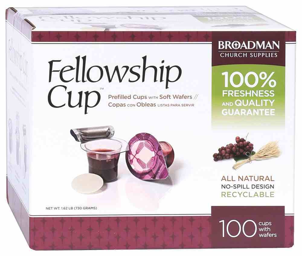Communion: Fellowship Cup, the Filled Cup and Wafer (Box Of 100) Box