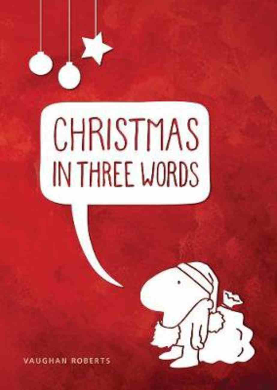 Christmas in Three Words Booklet