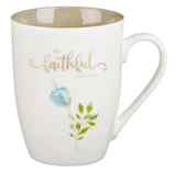 Ceramic Mugs 355ml: Floral, Faithful Grateful Thankful Joyful (Set of 4) (Grateful Collection) Homeware - Thumbnail 3